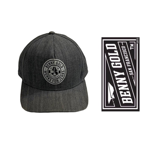 Benny Gold Patch Baseball Trucker Hat 